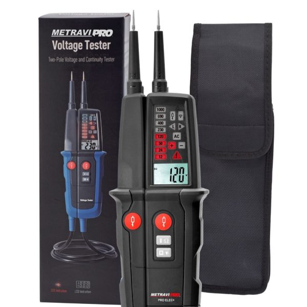Metravi PRO ELEC+ Voltage Detector and Electrical Tester Product Kit Box Packing