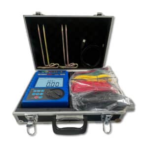 Metravi PRO ERT-1602 Earth Resistance and Soil Resistivity Tester product Kit and accessories July 2025