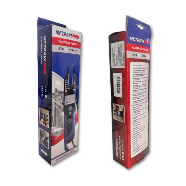 Metravi PRO ETS PRO ETS+ SMART ELECTRICAL TESTER Product Box