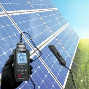Metravi PRO IM-09 Solar Itrradiance Meter helps efficiently design and maintain solar panel arrays