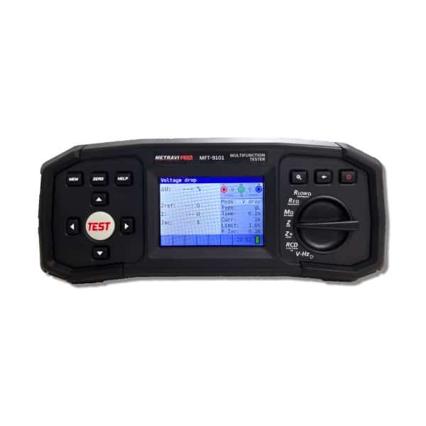 Metravi PRO MFT-9101 Multifunction Installation Tester Front View