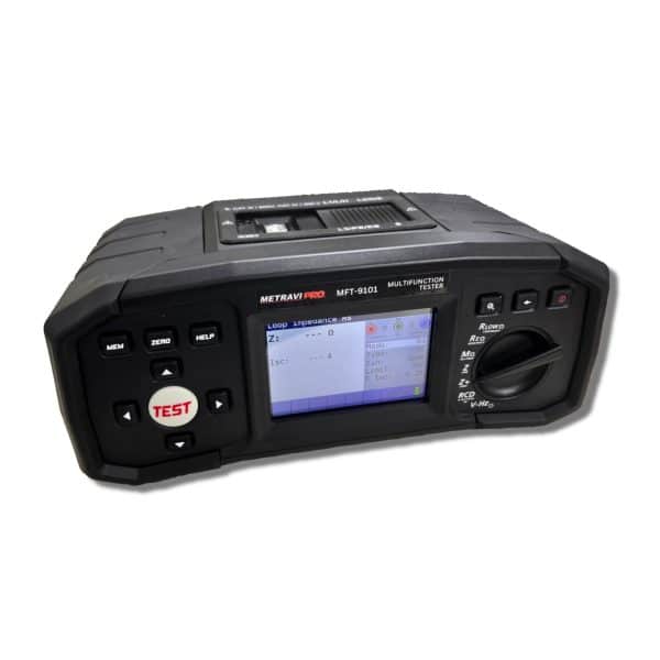 Metravi PRO MFT-9101 Multifunction Installation Tester Side View