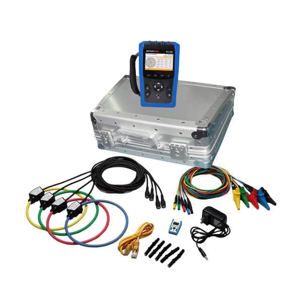 Metravi PRO PA-900 Power Quality and Harmonics Analyser Product Kit with accessories
