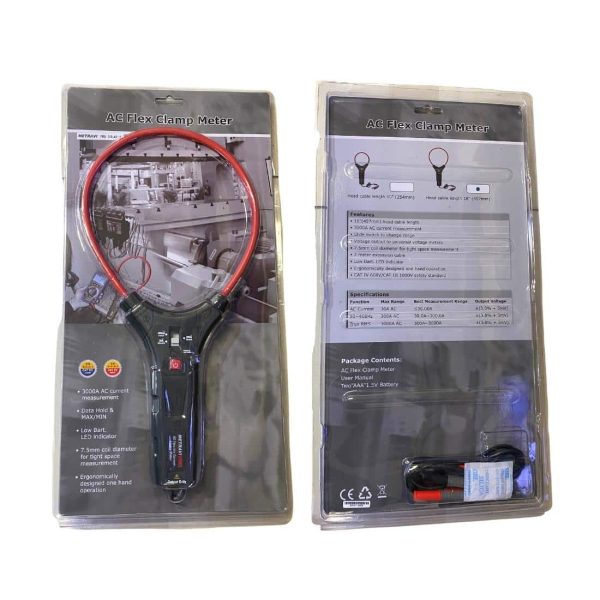 Metravi PRO Flexible Clamp for upto 3000A AC/DC