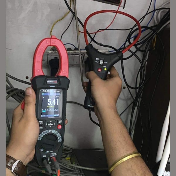 Metravi PRO Solar-3 Digital TRMS ACDC Clamp Meter with Flexible Clamp can measure upto 3000A AC/DC