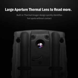Metravi PRO TIM-900 Industrial TRMS Multimeter with Thermal Imager features a wide aperture for accurate thermal readings