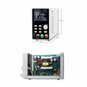 Metravi PRPS-3010A Programmable DC Regulated Power Supply dimensions
