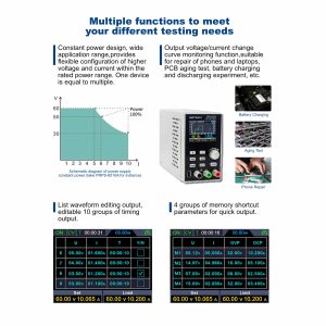 Metravi PRPS-6010A Programmable DC Regulated Power Supply specifications