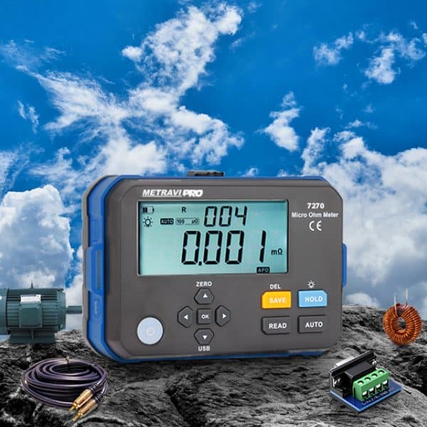 Metravi Pro 7270 Micro Ohms Meter Application