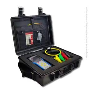 Metravi Pro PA-800 Portable Power Analyser product kit with accessories