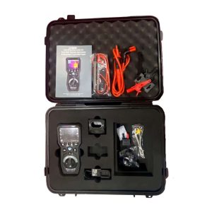 Metravi Pro RMTi-1 Rotating Machine Tester with Thermal Imager product kit with hard carry case