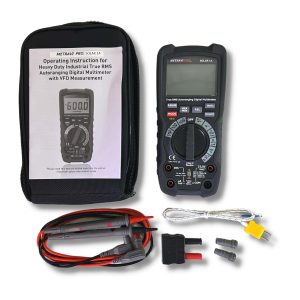 Metravi Pro Solar-1A Digital TRMS Multimeter for Solar product kit with accessories