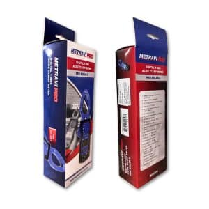 Metravi Pro Solar-5 TRMS AC DC Clamp Meter Product Packaging