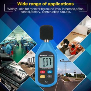 Metravi SL-3010 Digital Sound Level Meter applications