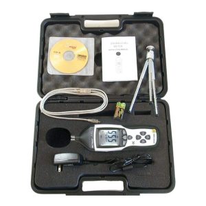 Metravi SL-4015 Sound Level Meter with Data Logger and USB Interface Product Kit comes with hard carrying case