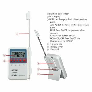 Metravi ST-9283B Digital Thermometer Specifications and features