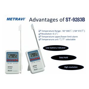 Advantages and specifications of Metravi ST-9283B Digital Thermometer