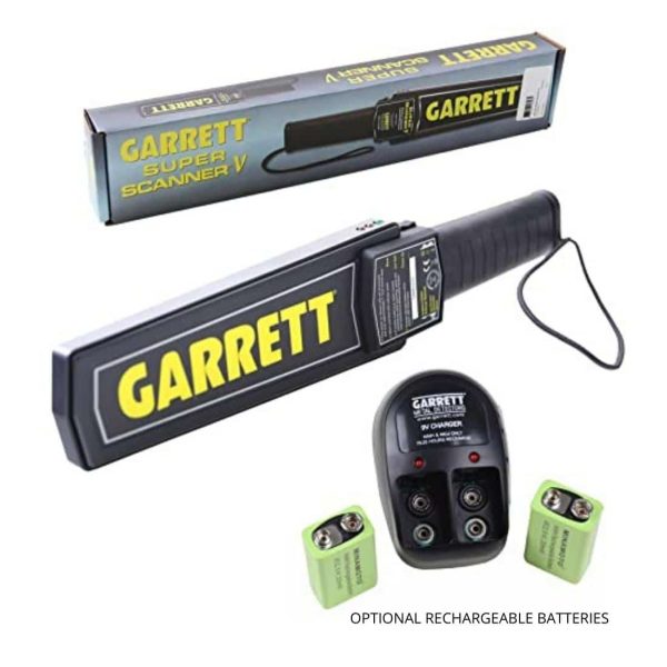 Metravi Super – V Metal Detector is batery operated. Rechargeable battery set is available at extra cost.