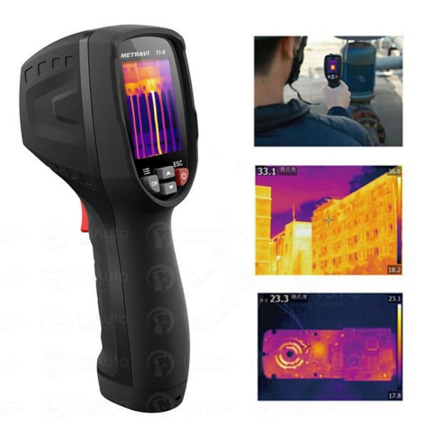 Metravi TI-8 Thermal Imager has wide applications including HVAC research PCB manufacturing