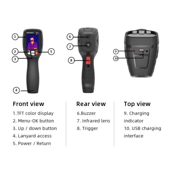 Metravi TI-8 Thermal Imager product features