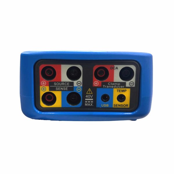 Metravi TM-6002 Battery Impedance Tester New jacks and connectors