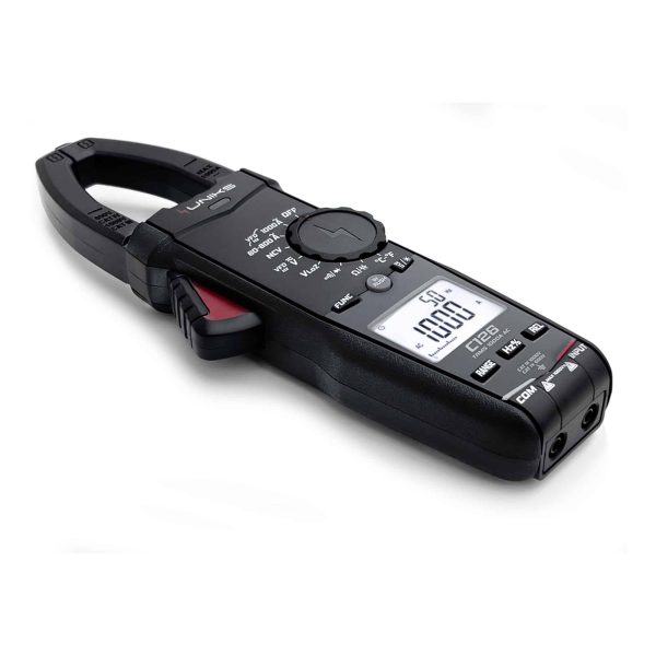 Metravi UNIKS C-126 TRMS AC Clamp Meter Side and Bottom View