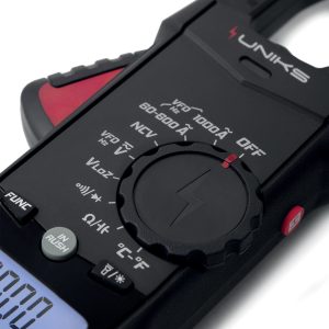 Metravi UNIKS C-126 TRMS AC Clamp Meter functions