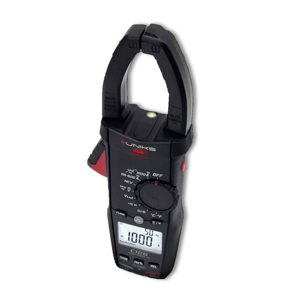 Metravi UNIKS C-128 TRMS AC DC Clamp Meter 2
