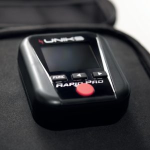 Metravi UNIKS Rapid PRO Multifunction Installation Tester Back View comes with a user manual and carrying case