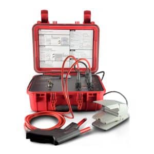Metravi Uniks Quadro Test Multifunction Tester has an optional Dielectric kit