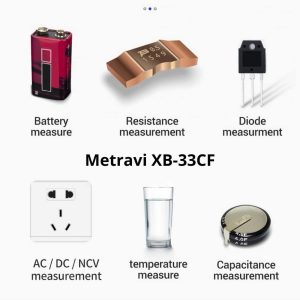 Metravi XB-33CF Digital TRMS Multimeter - fully featured with multiple measurements