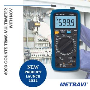 Metravi 6030A+ Digital TRMS Multimeter