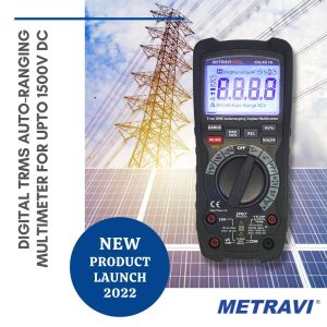 Metravi new - PRO Solar-1A Digital TRMS Multimeter for Solar and PV