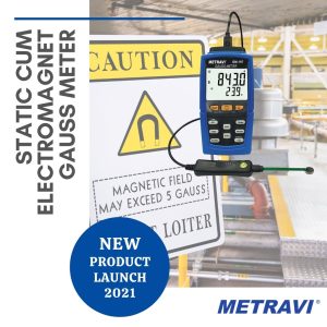 Metravi GM-197 New Product Launch Electromagnet and Static AC/DC Gauss Meter
